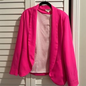 Hot pink blazer